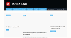 Desktop Screenshot of hangar.no